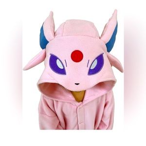 Pokémon Espeon Onesie Jumpsuit Halloween Costume (4-8 year old)